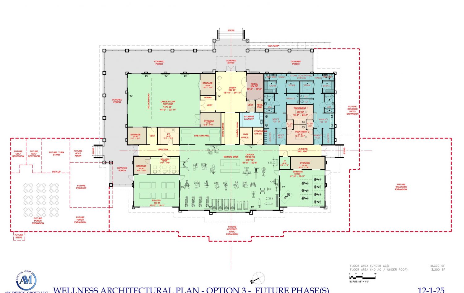 d wellness center rendering proposals page 4